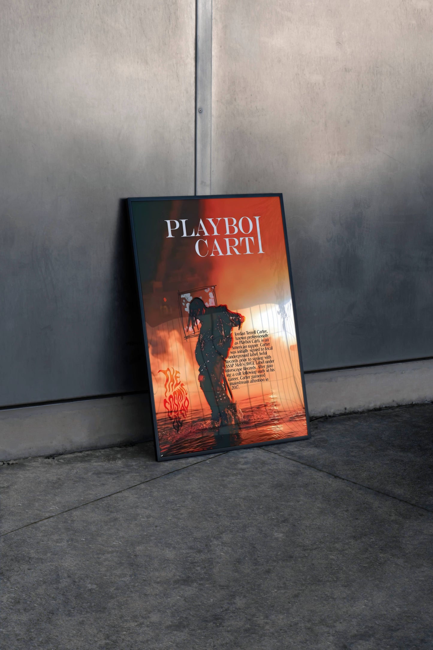 Playboi Carti Poster Frame
