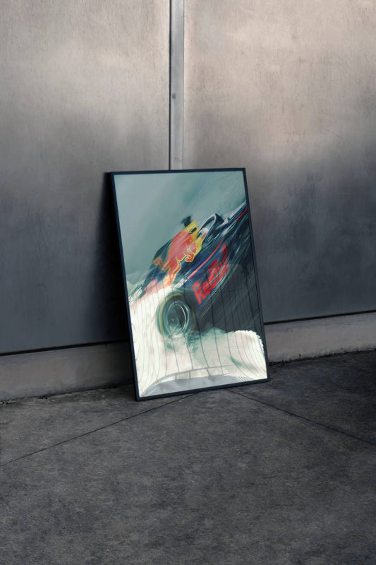 Red Bull Racing F1 Poster Frame