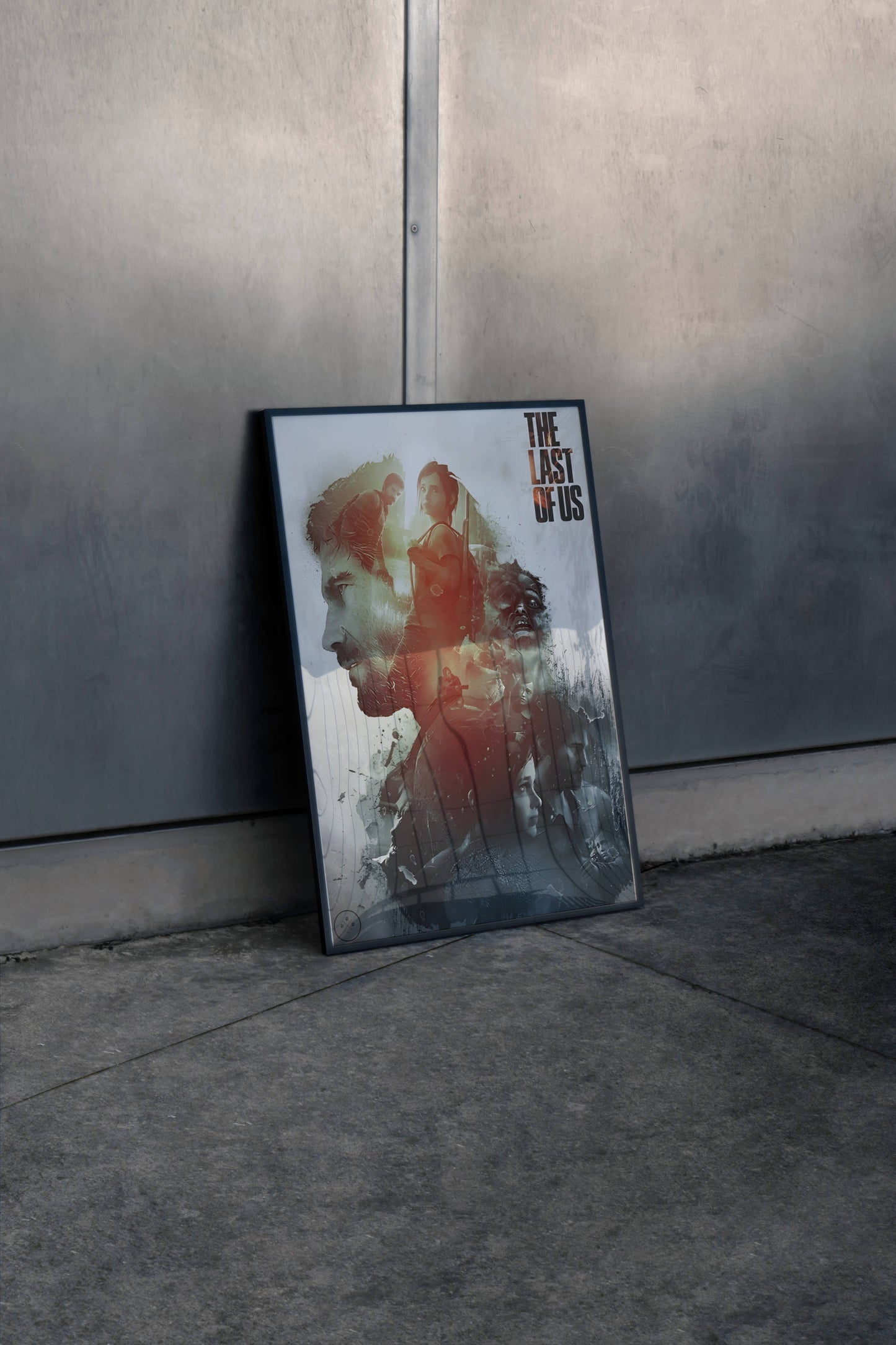 The Last of Us Game Poster Frame