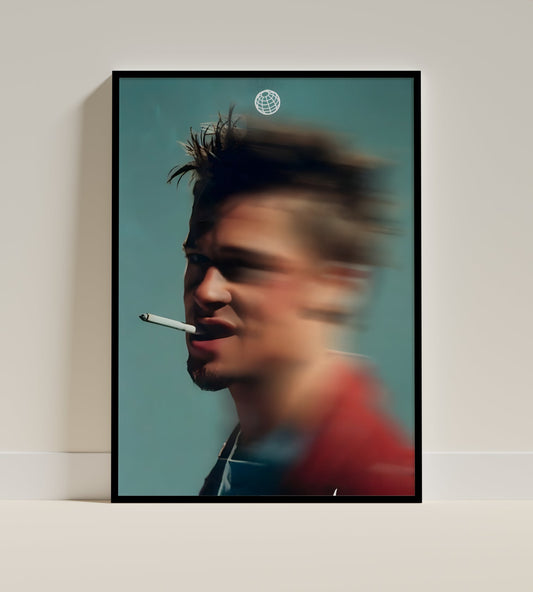 Tyler Durden(fight club) Portrait Art Frame