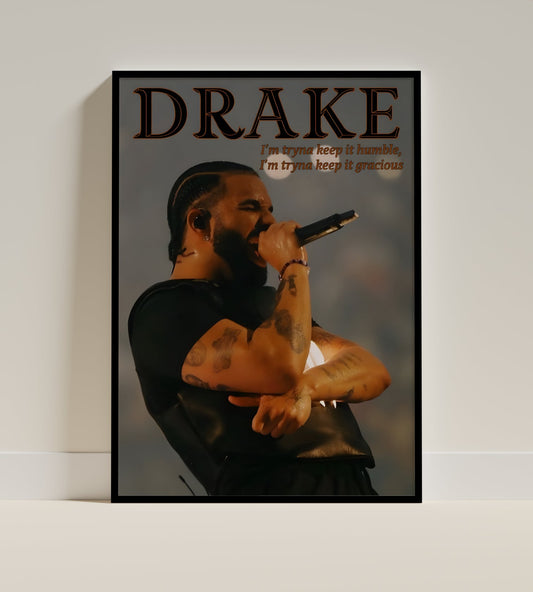Drake Poster Frame