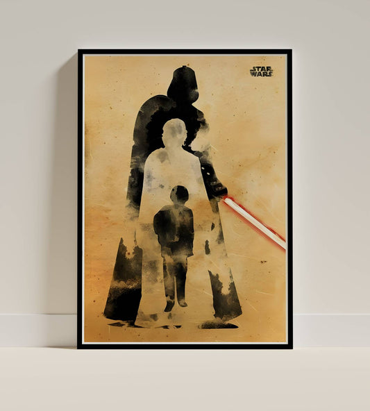 Darth Vader Elegant Art Frame