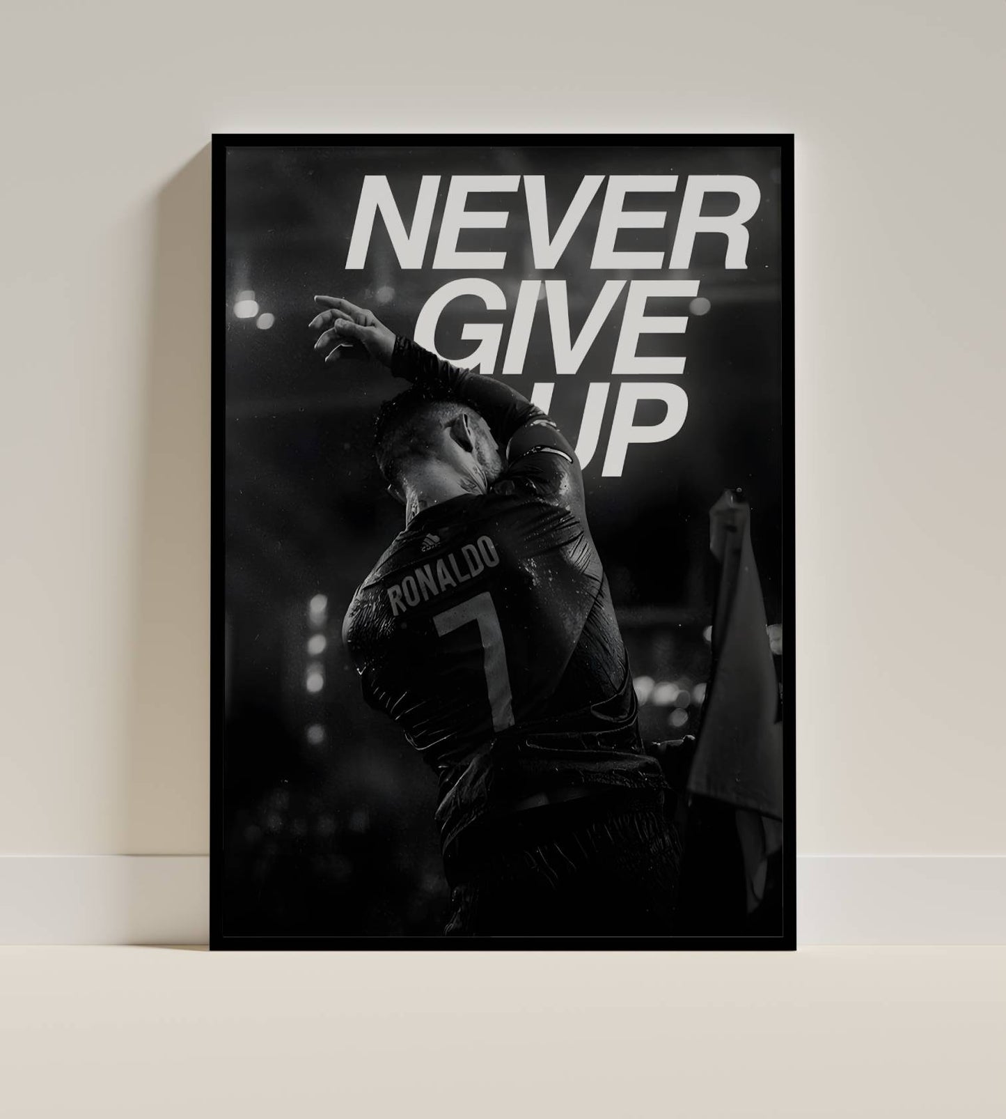 Ronaldo Never Give Up Frame