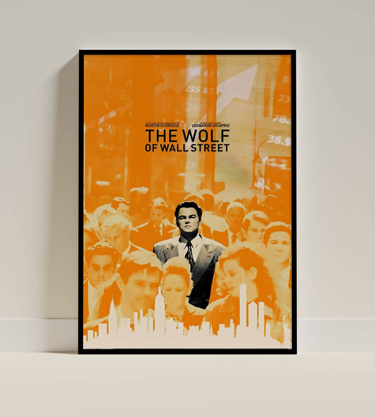 Wolf of the wall street Poster Art Frame