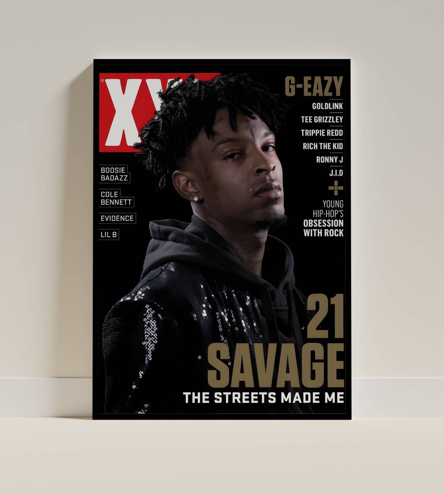 21 Savage XXL Cover Frame