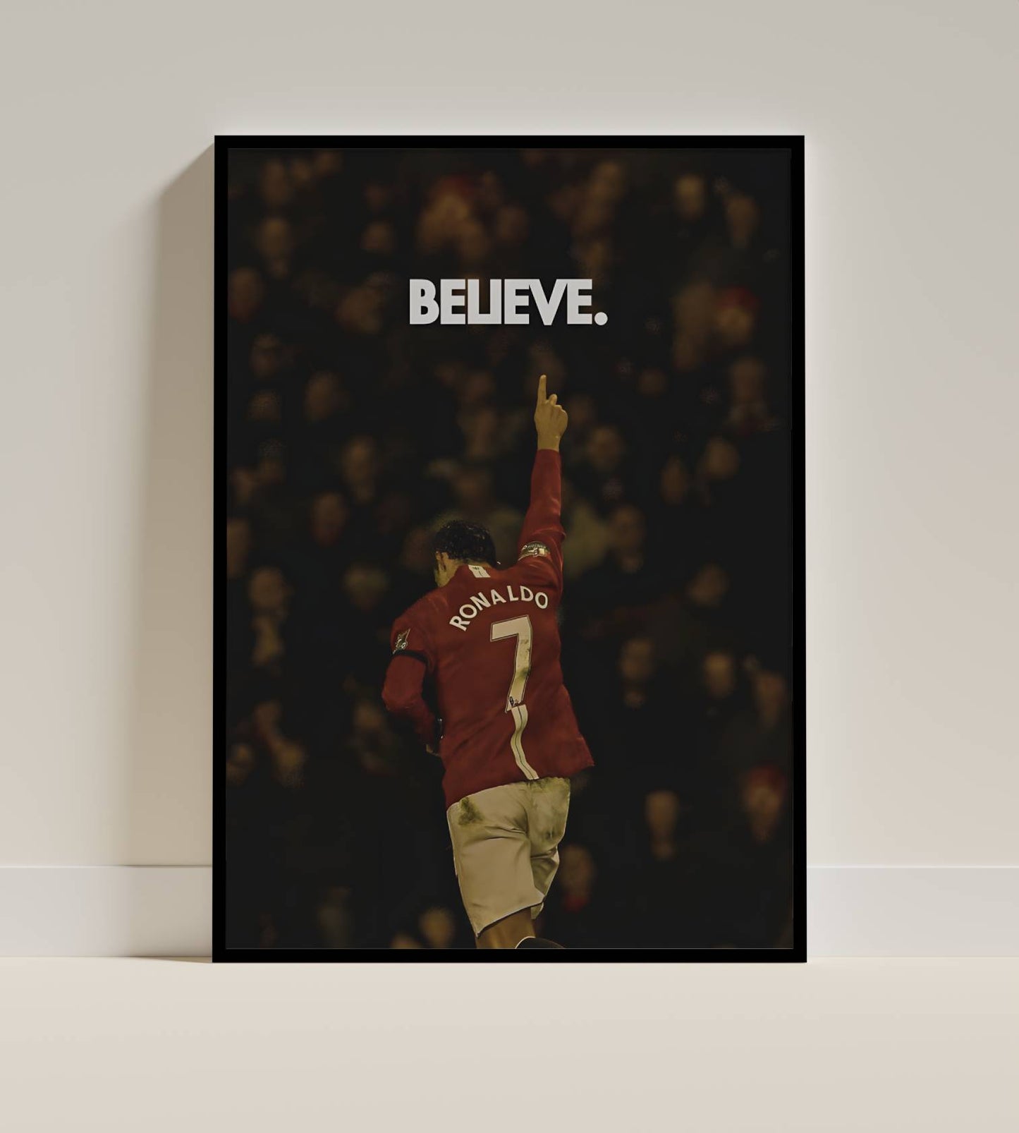 Cristiano Ronaldo Believe Frame