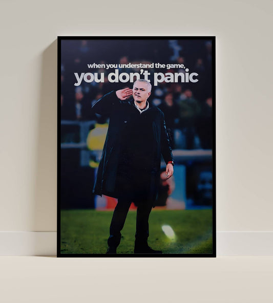Jose Mourinho Don't Panic Frame