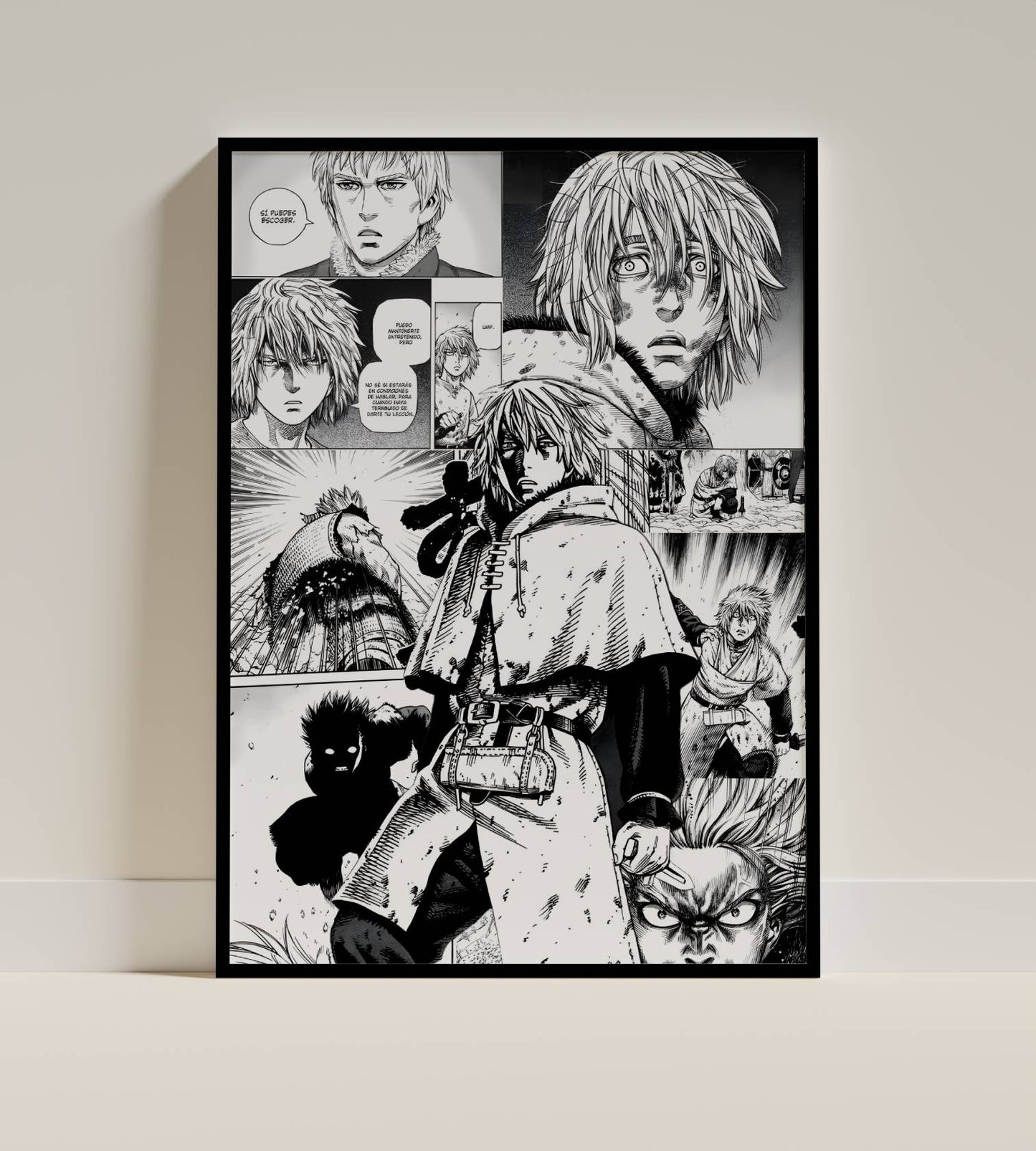 Thorfinn Art Poster Frame