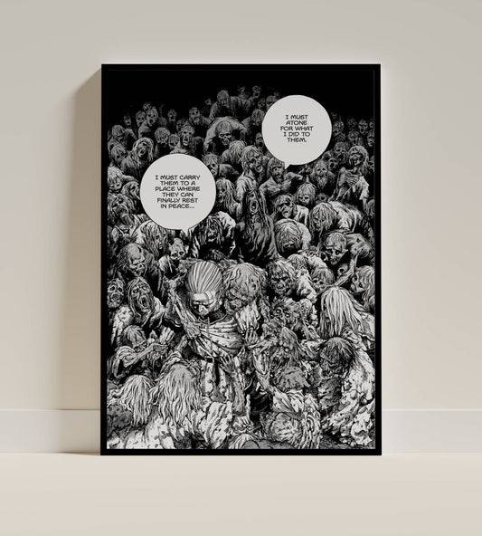 Vinland Saga (Carry 'em in the Back)Art Poster Frame