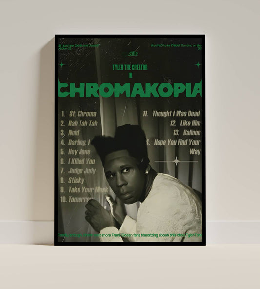 Tyler The Creator Chromakopia Frame