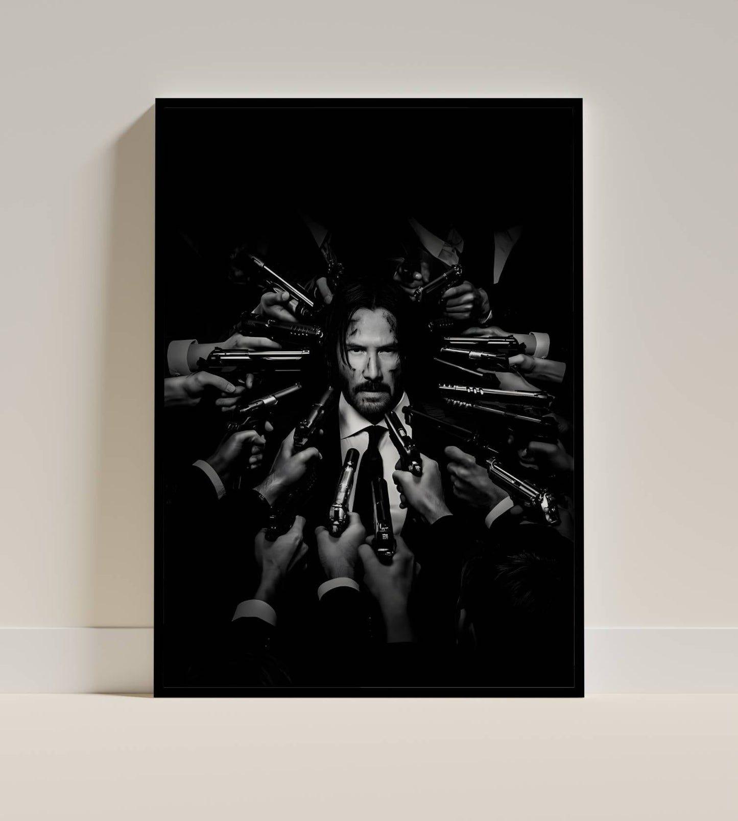 John Wick Portrait Art Frame