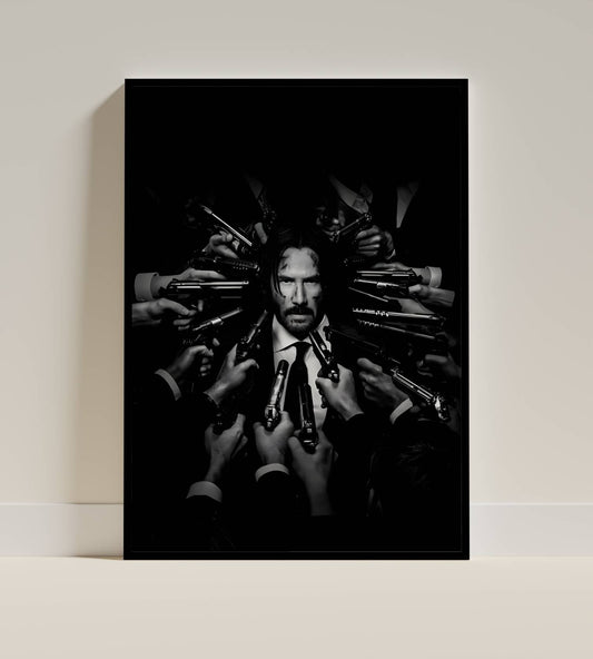 John Wick Portrait Art Frame