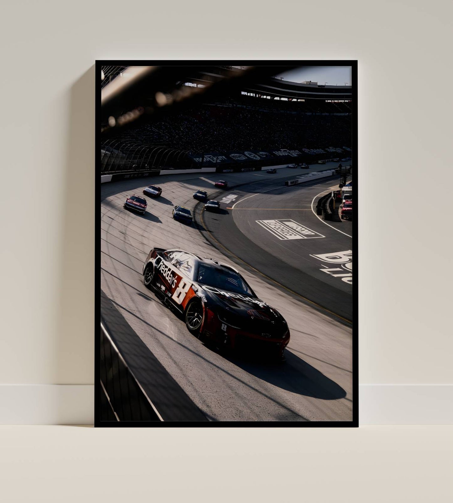 NASCAR Oval Race Track Poster Frame