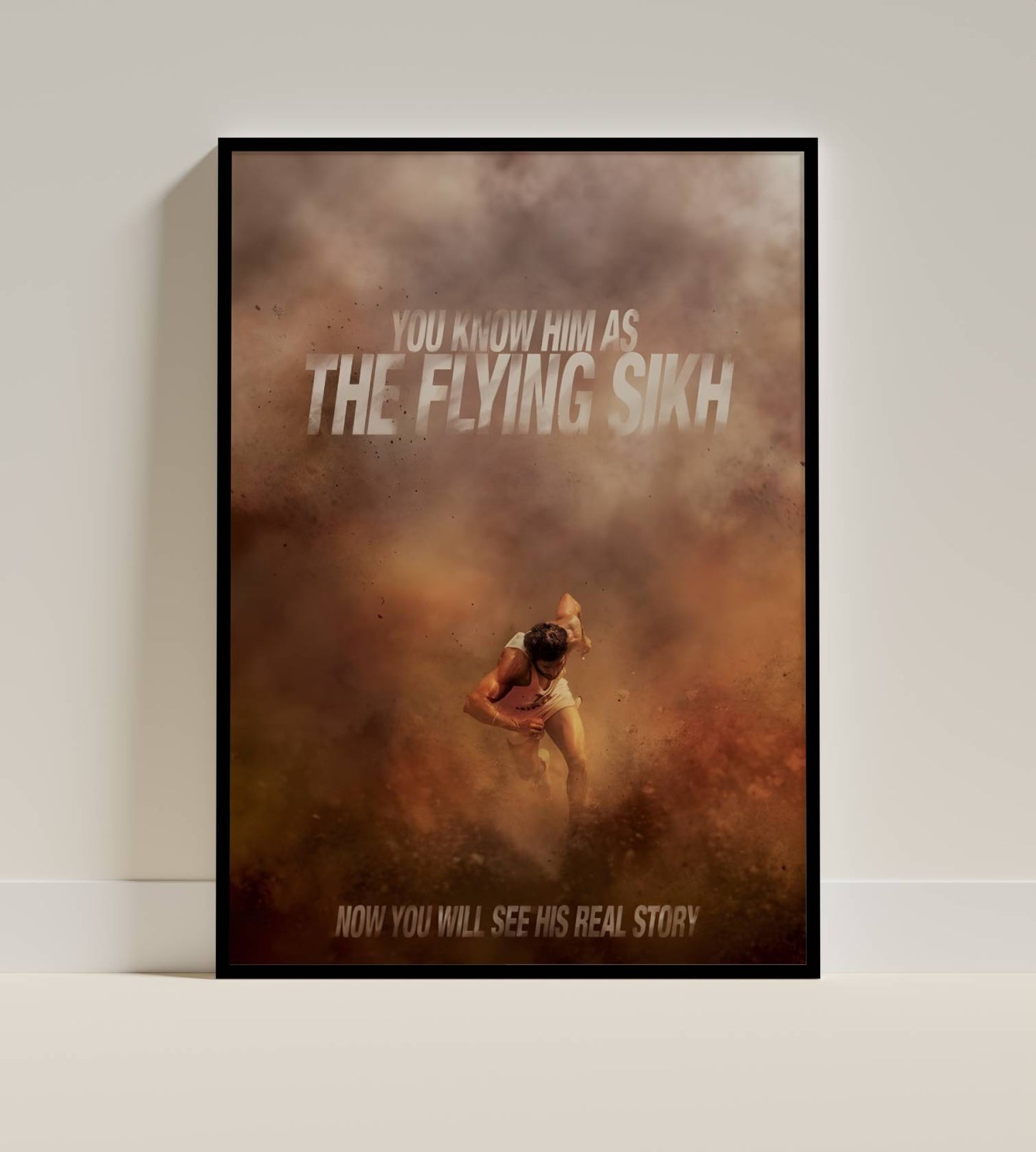 The Flying Sikh Milkha Singh Poster Frame