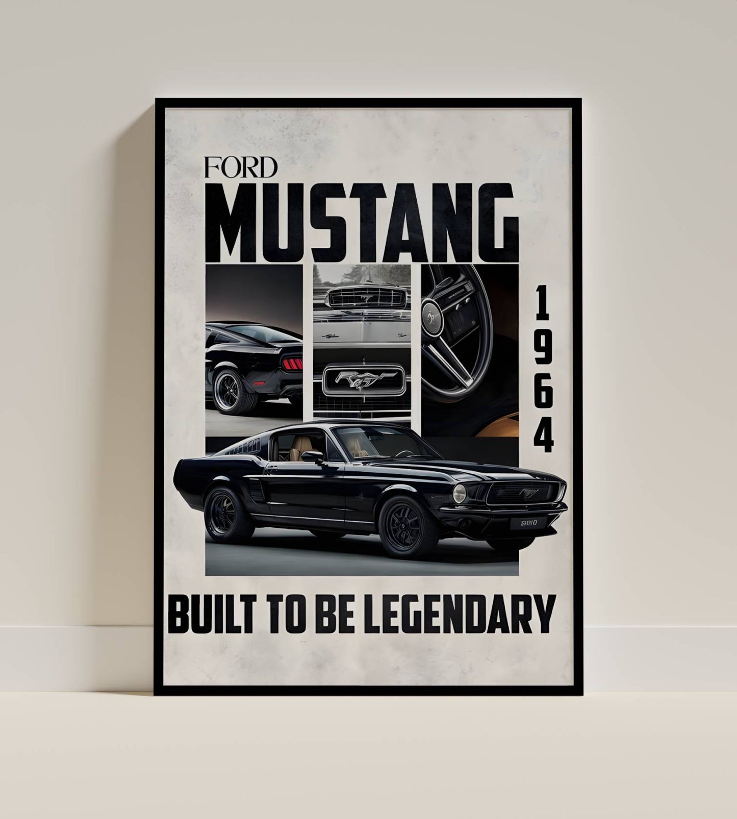 Ford Mustang Poster Frame