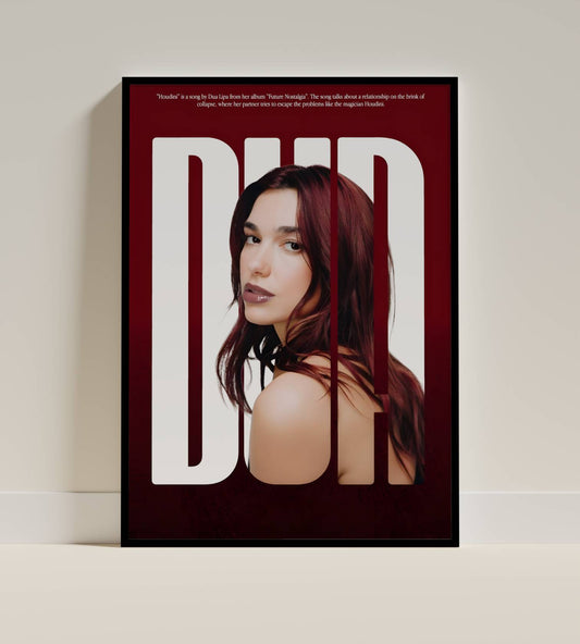 Dua Lipa Poster Frame