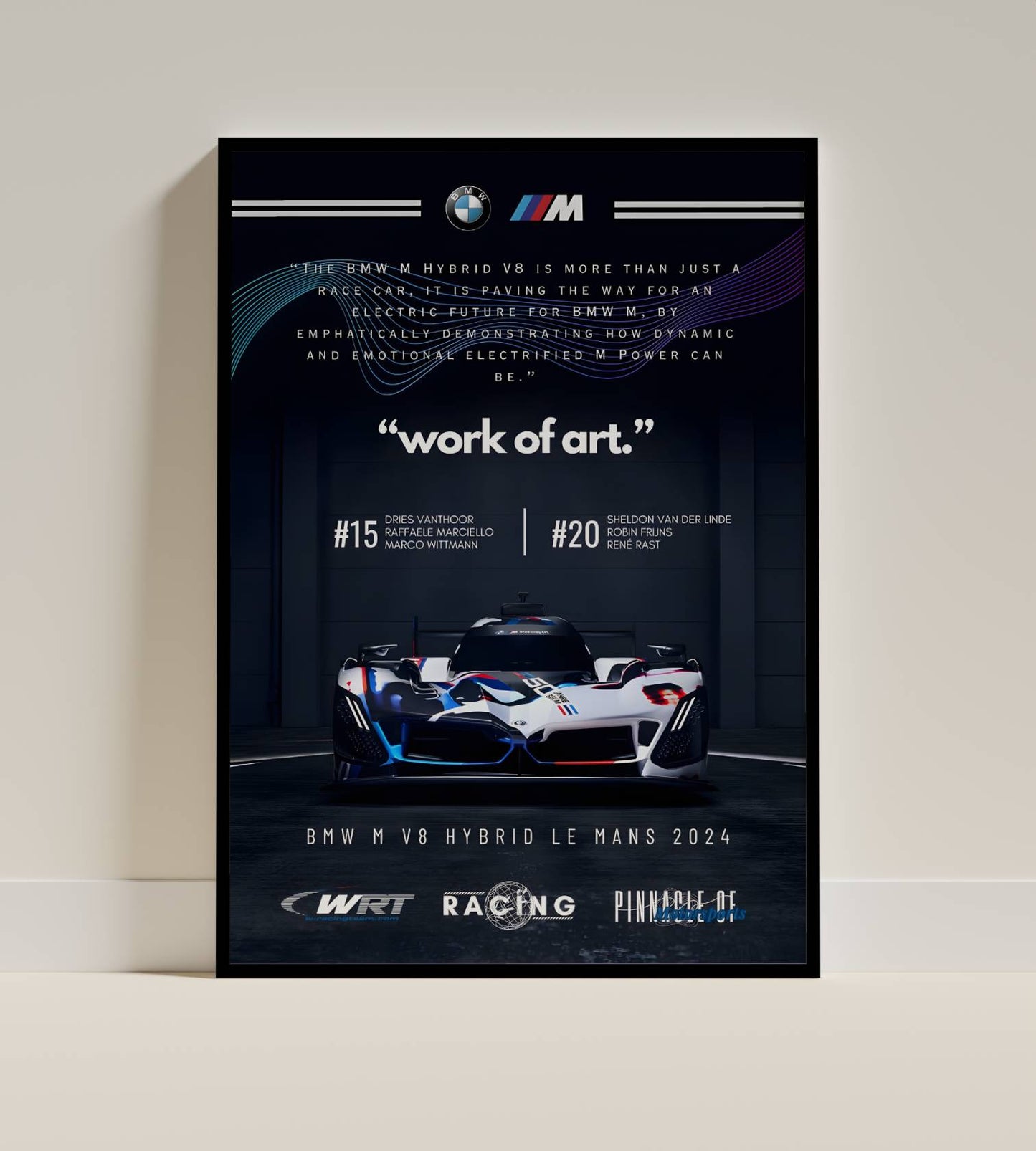 BMW M Series Work of Art Frame