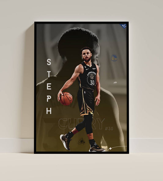 Steph Curry Warriors Frame