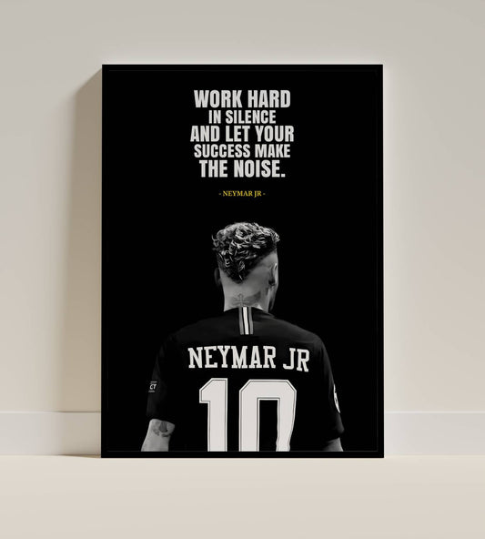 Neymar Jr #10 Poster Frame