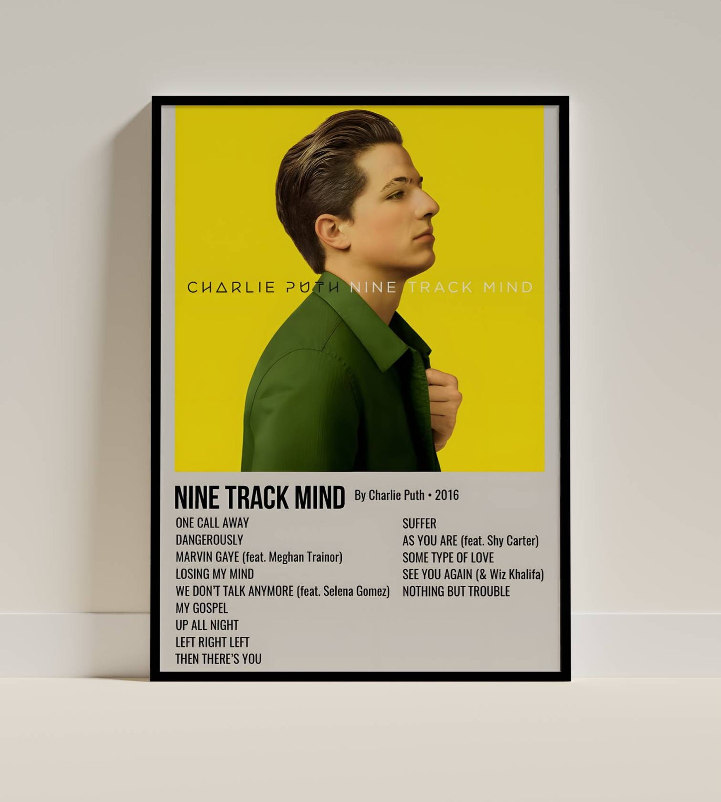 Charlie Puth Nine Track Mind Frame