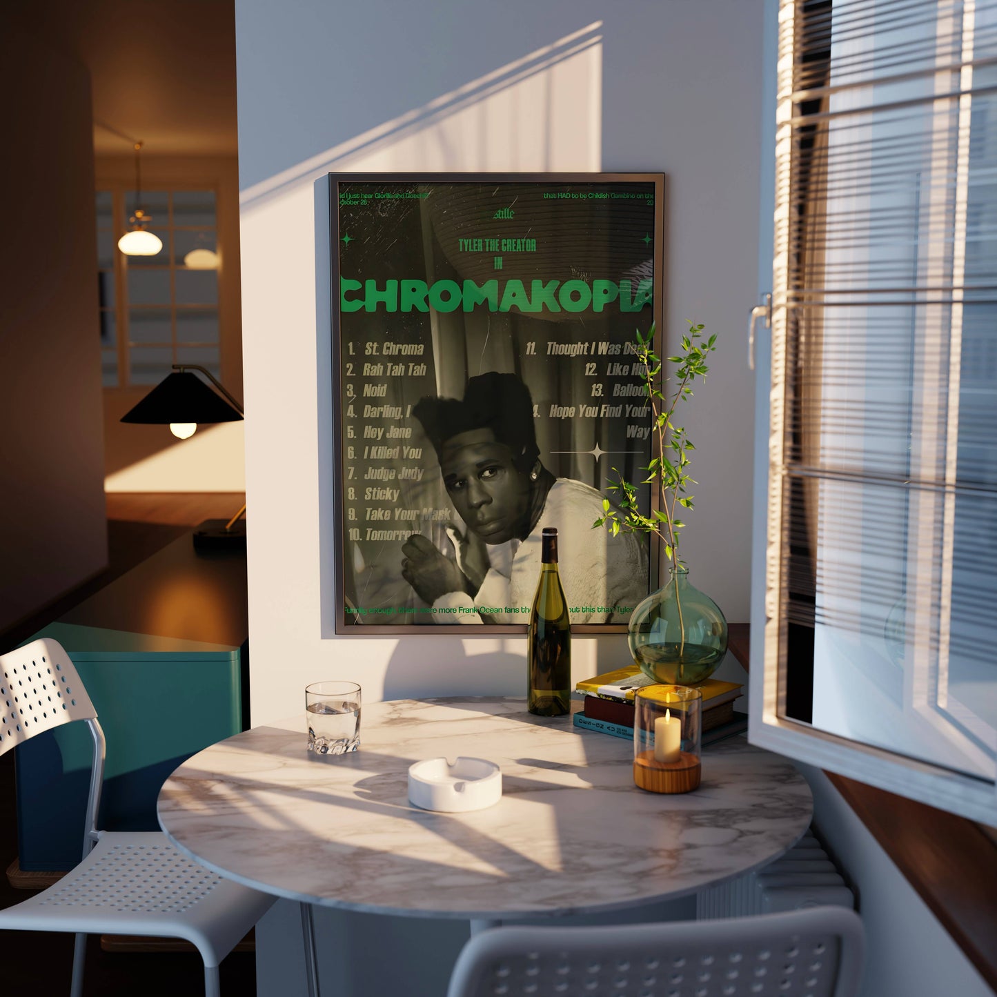 Tyler The Creator Chromakopia Frame