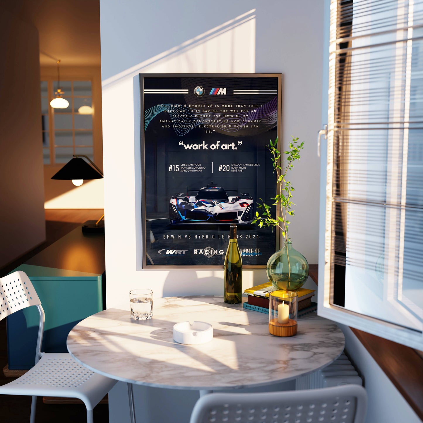 BMW M Series Work of Art Frame