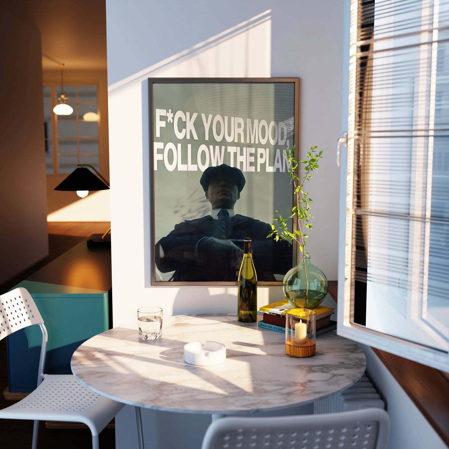 Follow The Plan Motivational Frame