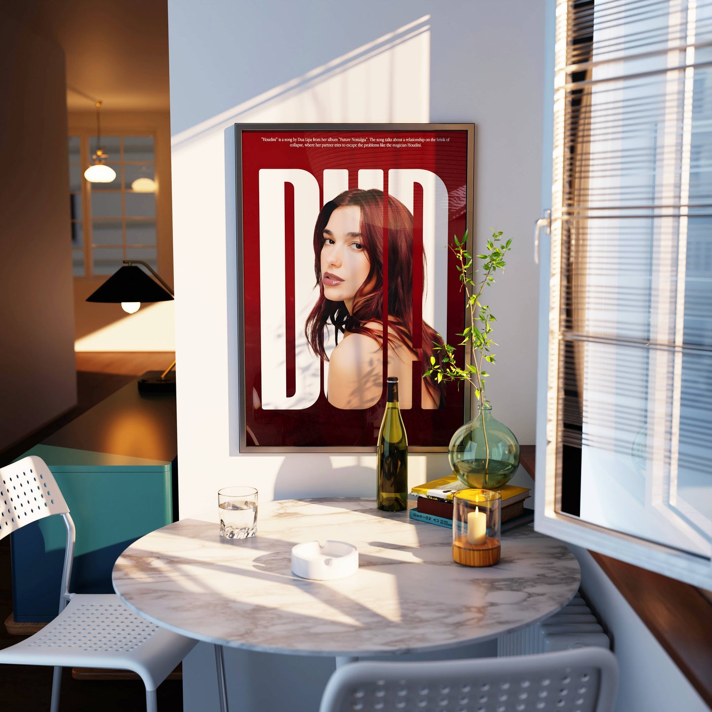 Dua Lipa Poster Frame