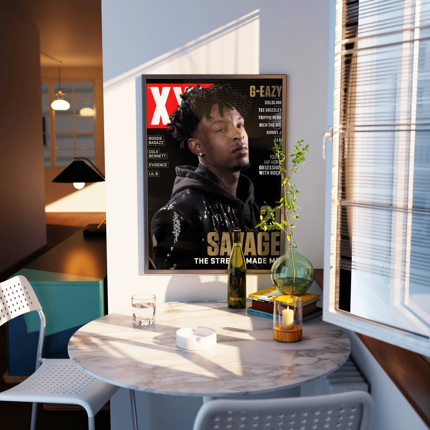 21 Savage XXL Cover Frame