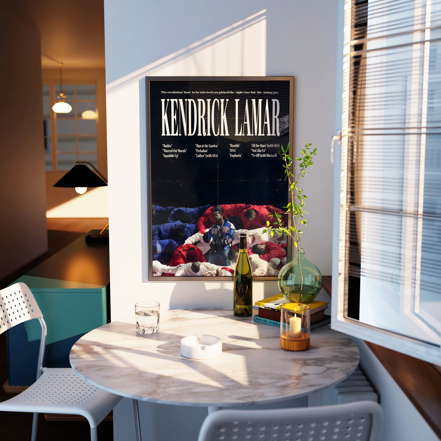 Kendrick Lamar (Super Bowl 2025) Poster Frame