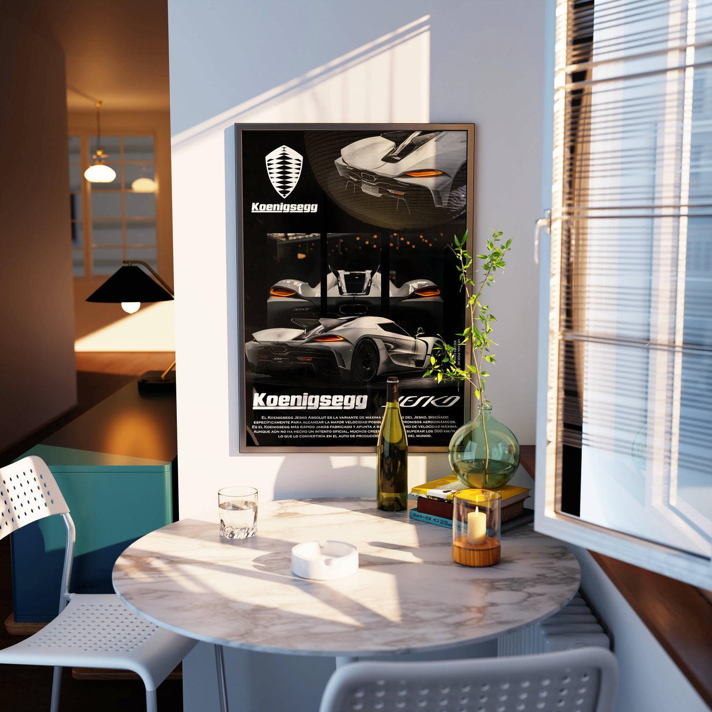 Koenigsegg Jesko Hypercar Frame