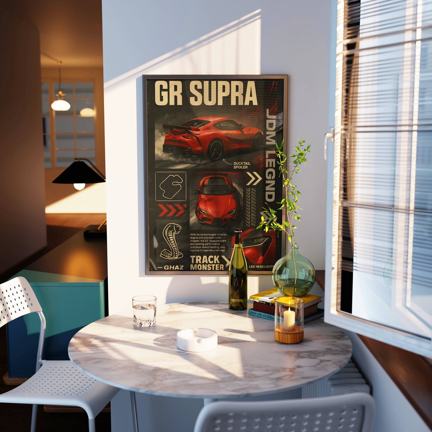 Dr Supra Toyota Poster Frame