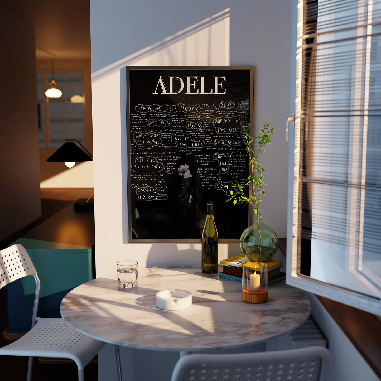 Adele Poster Frame