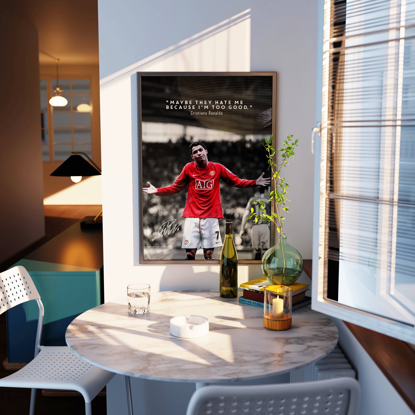Ronaldo Manchester United Too Good Frame