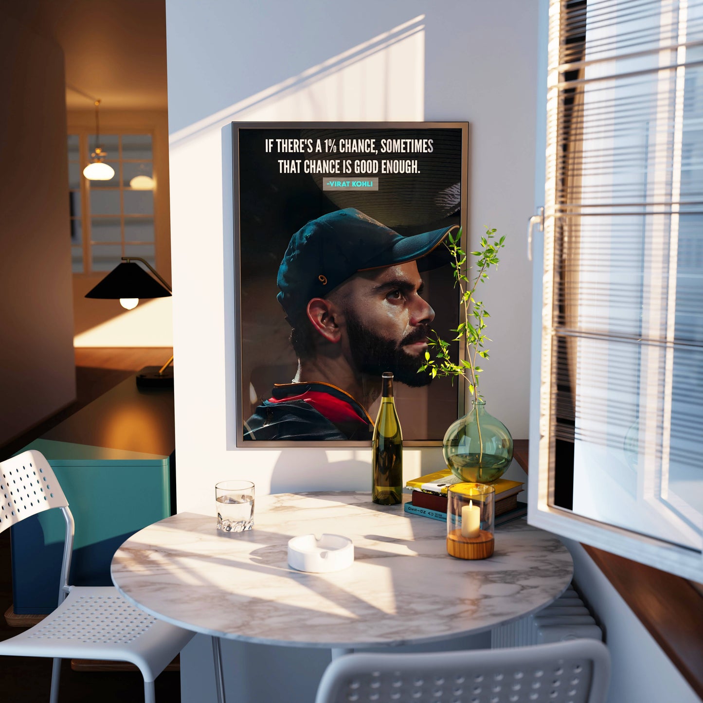 Virat Kohli 1% Chance Frame