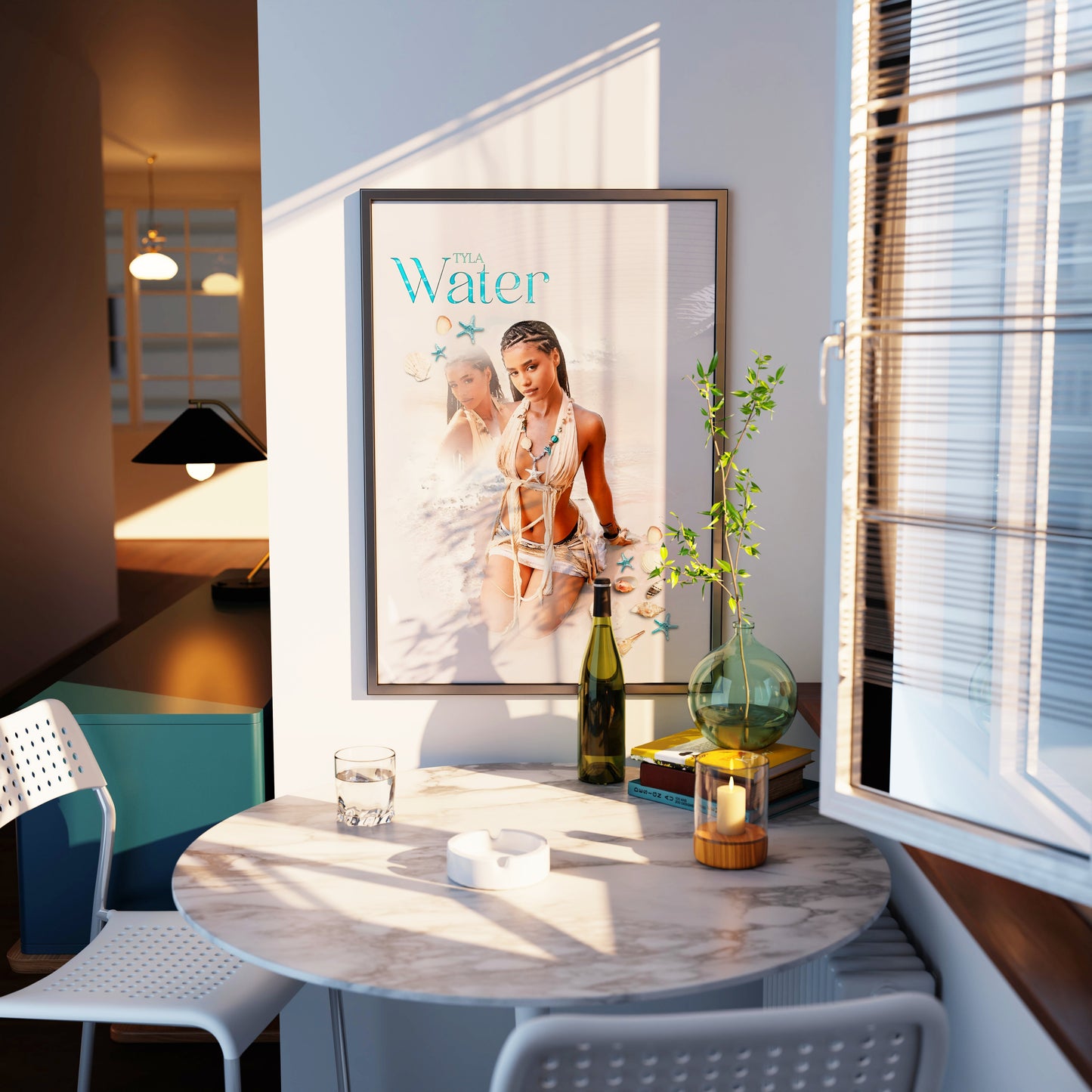 "Water" by TYLA Portrait Frame