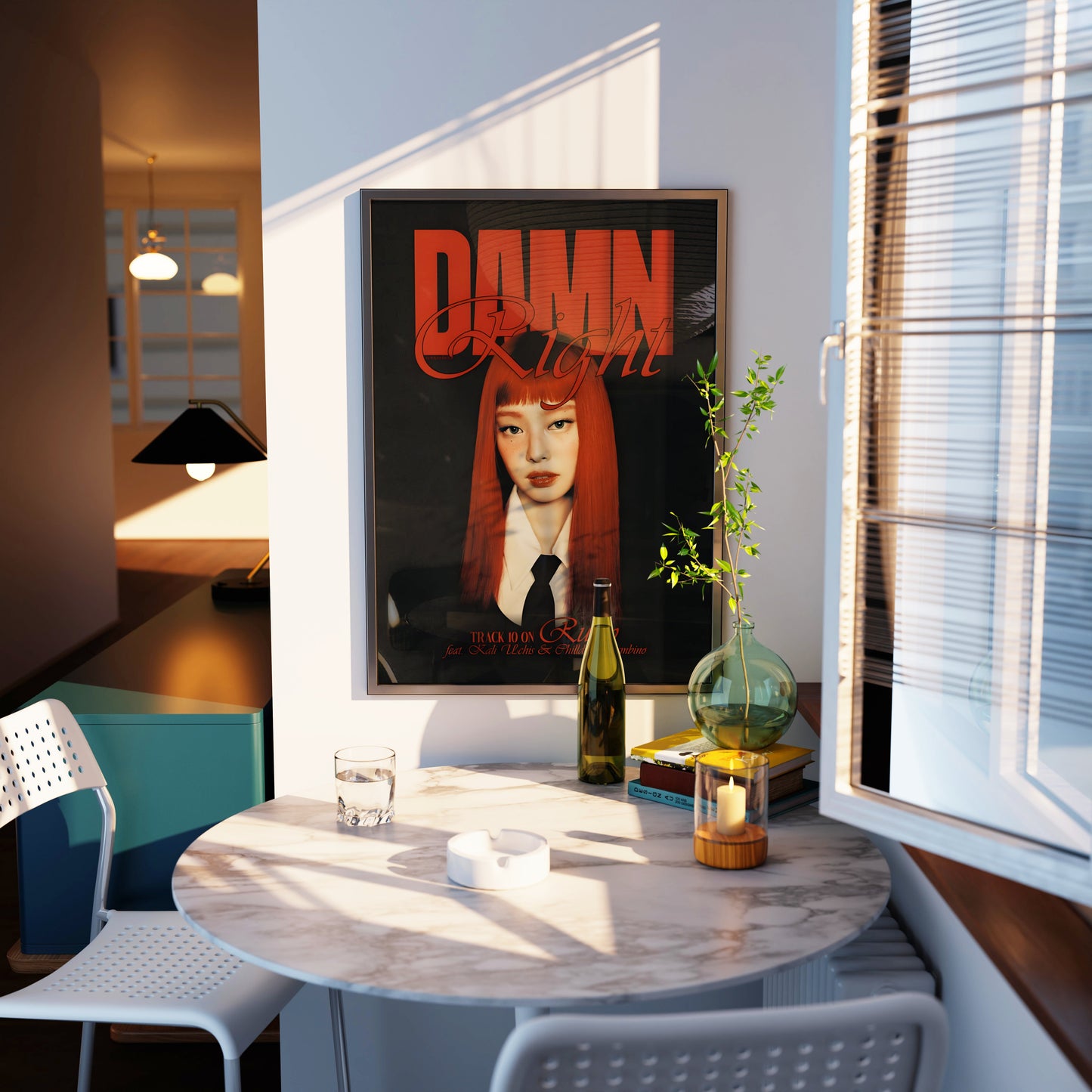 Jennie DAMN RIGHT Album Frame