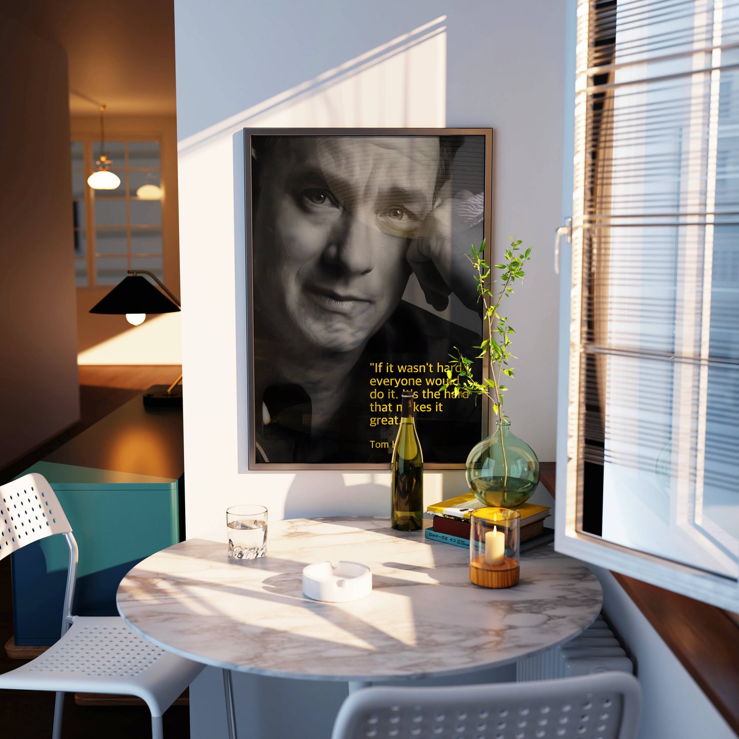 Tom Hanks Quote Frame
