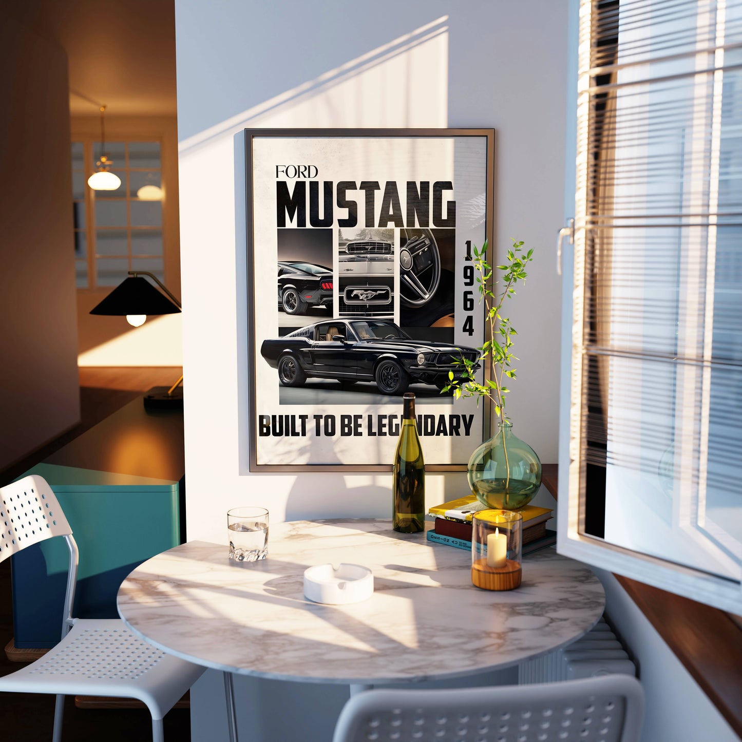 Ford Mustang Poster Frame