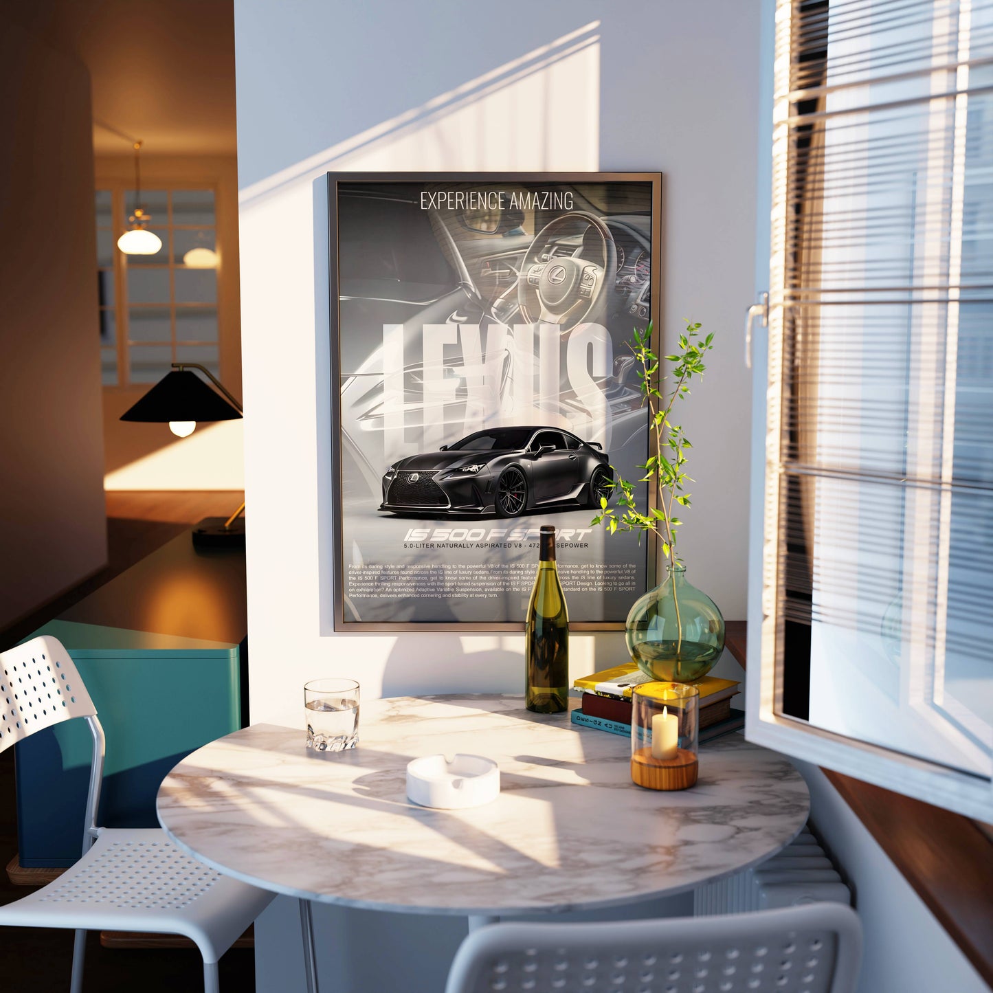 Lexus Sports Car Poster Frame