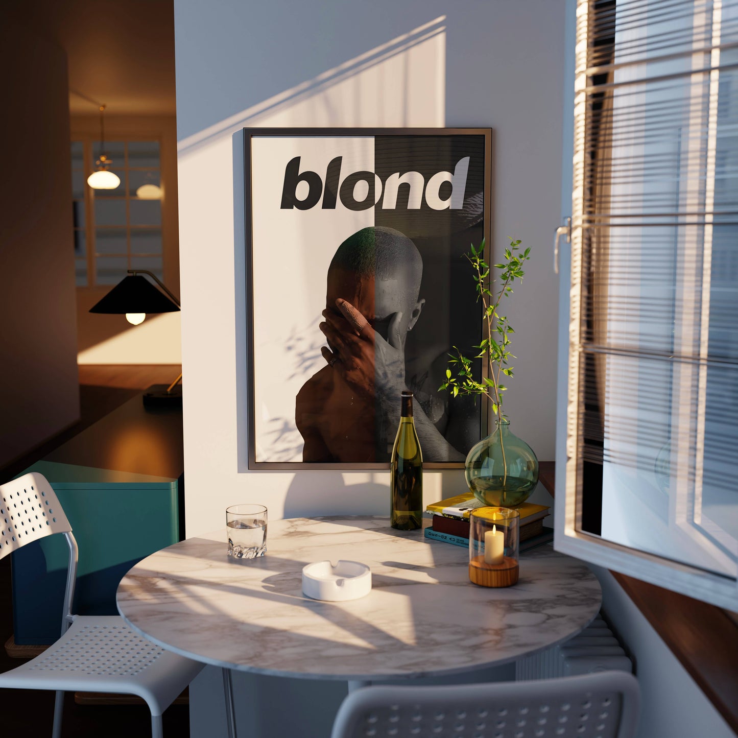 Frank Ocean Blond Album Frame