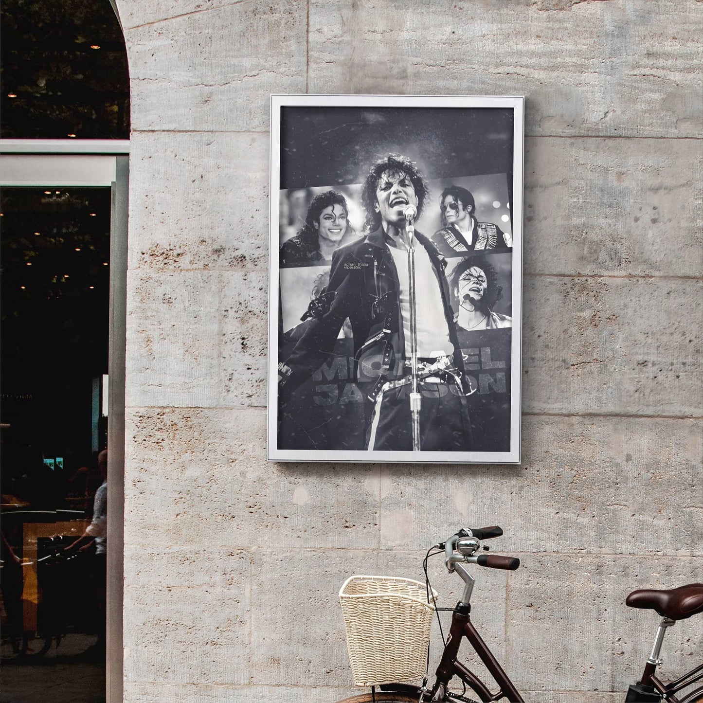 Michael Jackson Collage Frame