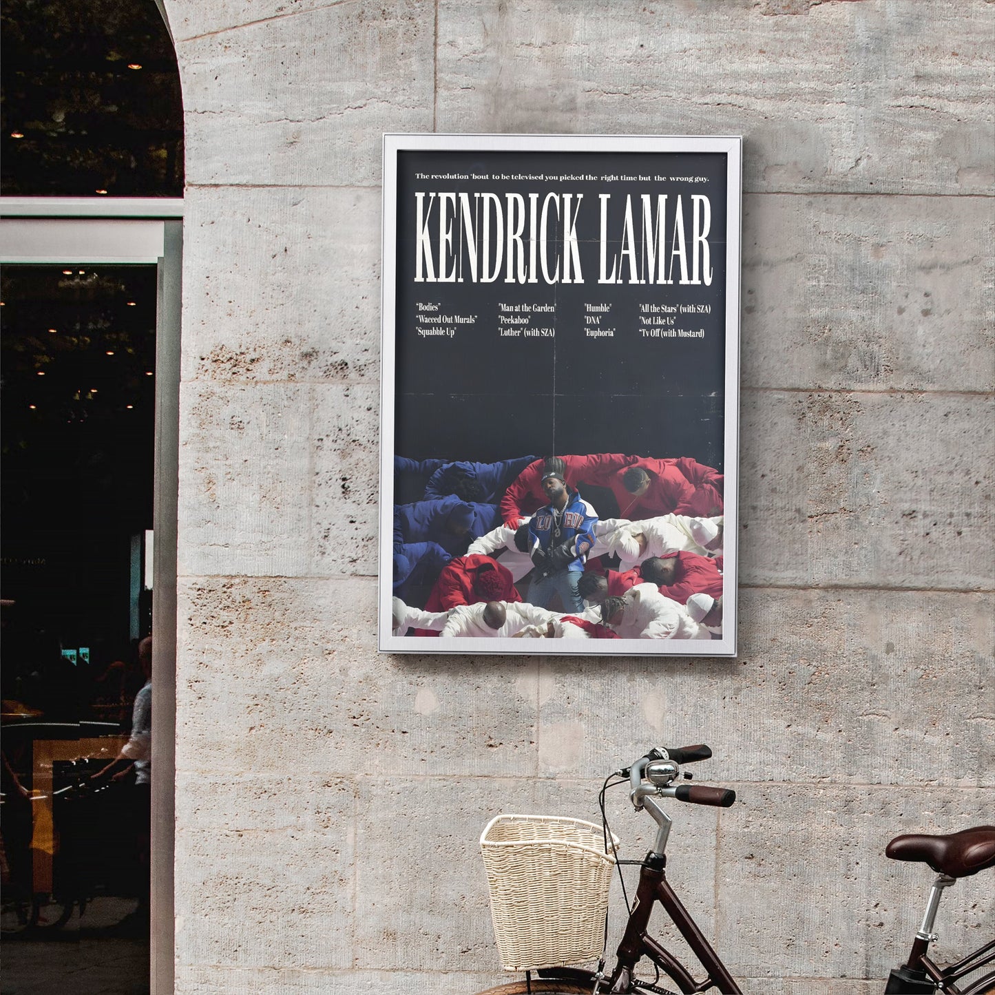 Kendrick Lamar (Super Bowl 2025) Poster Frame