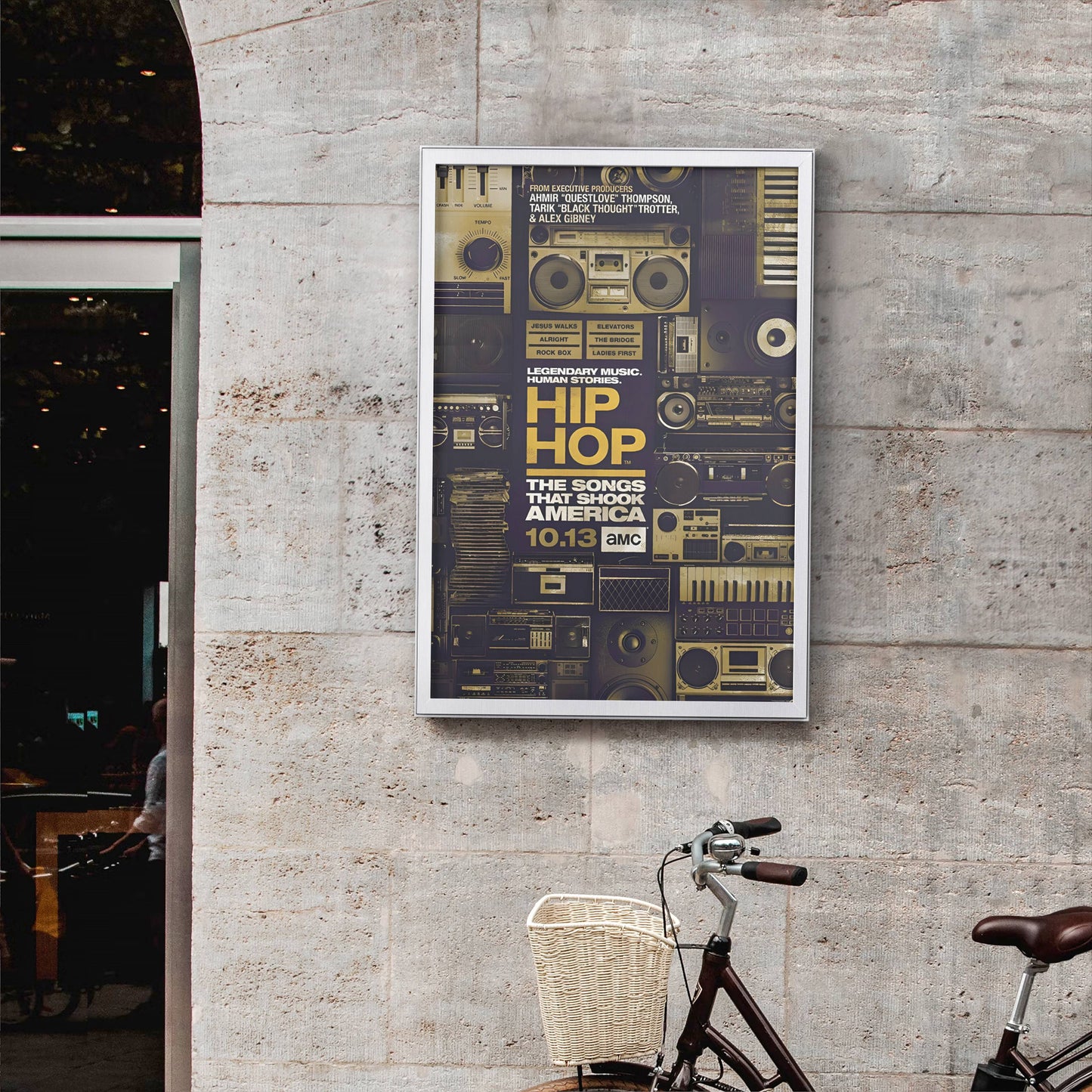 Hip Hop Music Culture Poster Frame