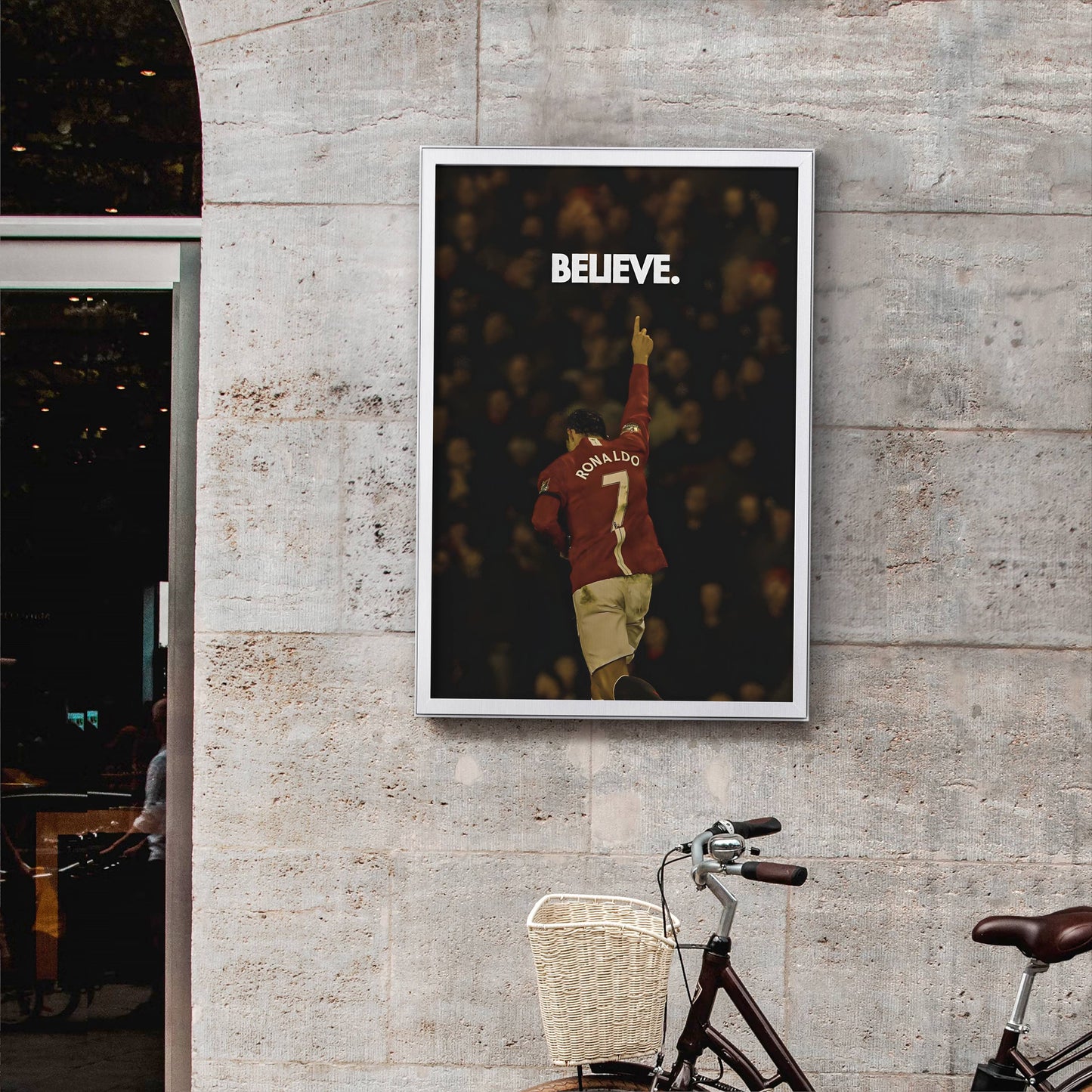 Cristiano Ronaldo Believe Frame