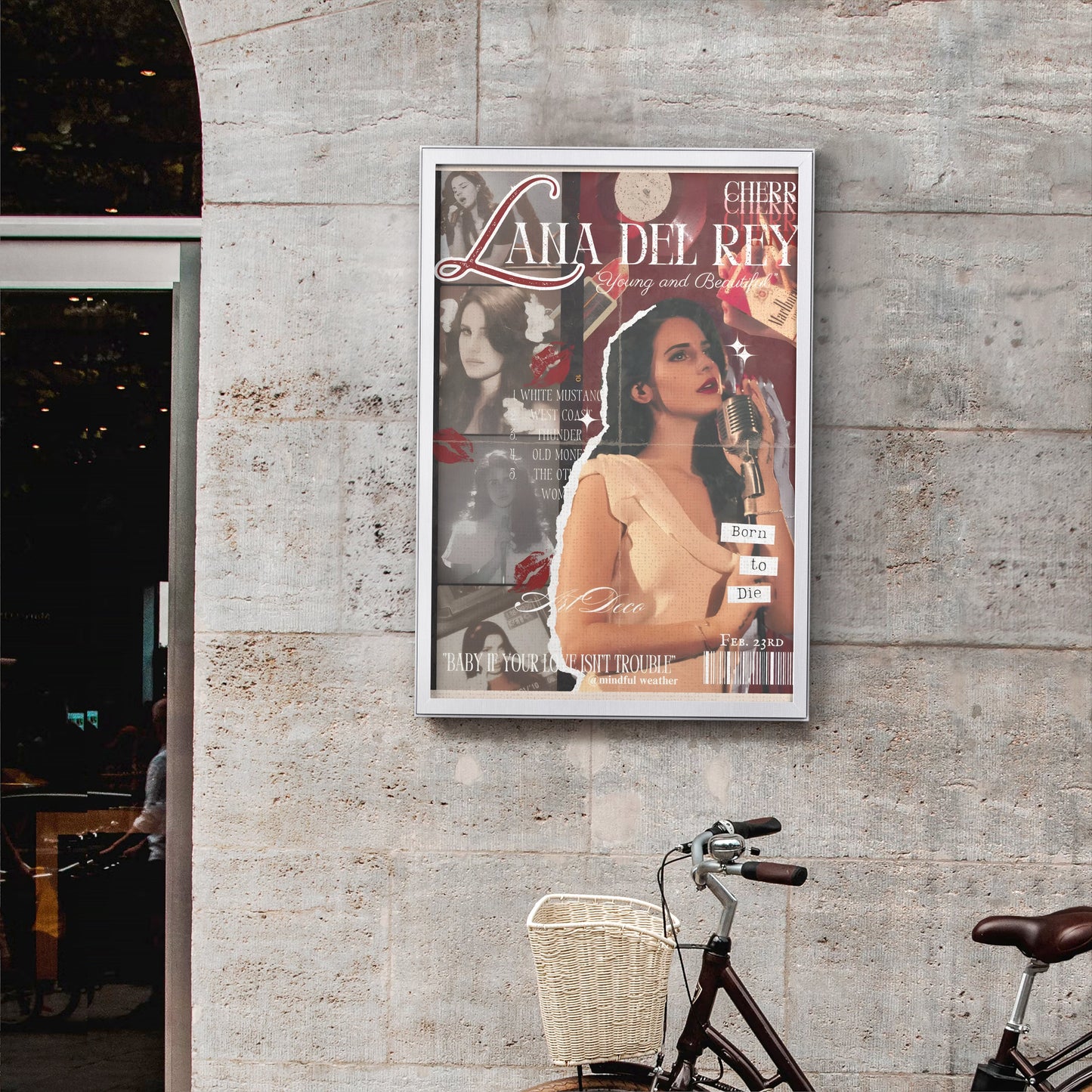 Lana Del Rey Poster Frame