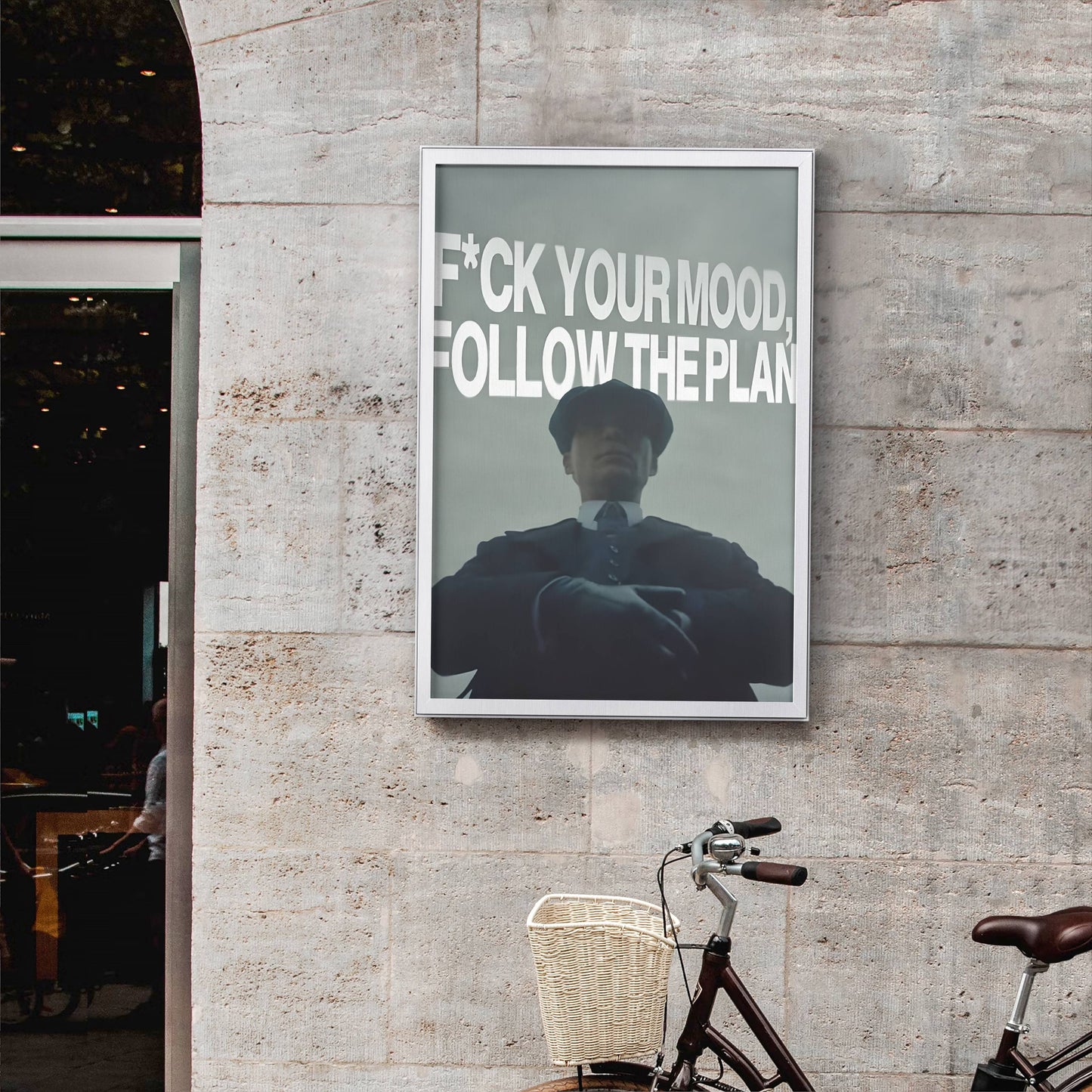 Follow The Plan Motivational Frame