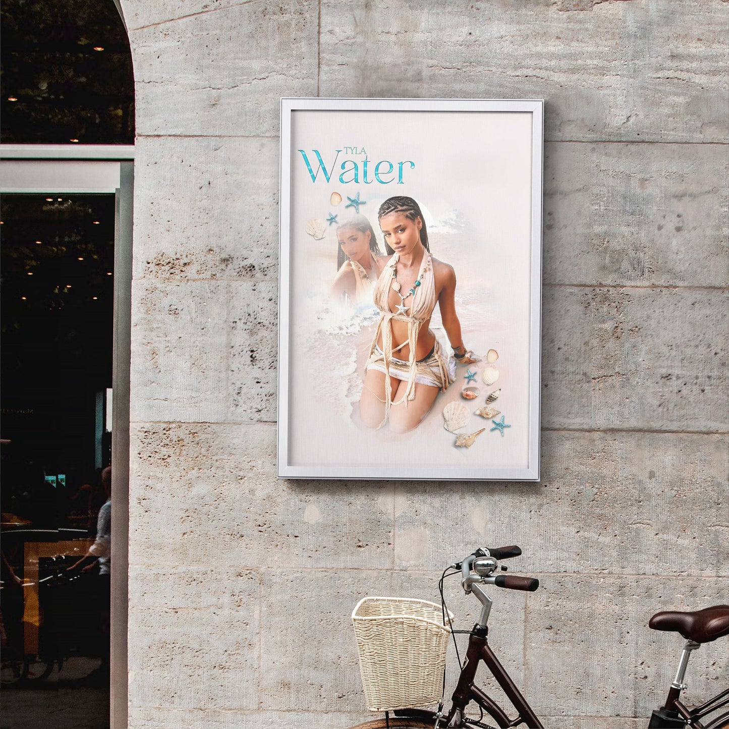 "Water" by TYLA Portrait Frame