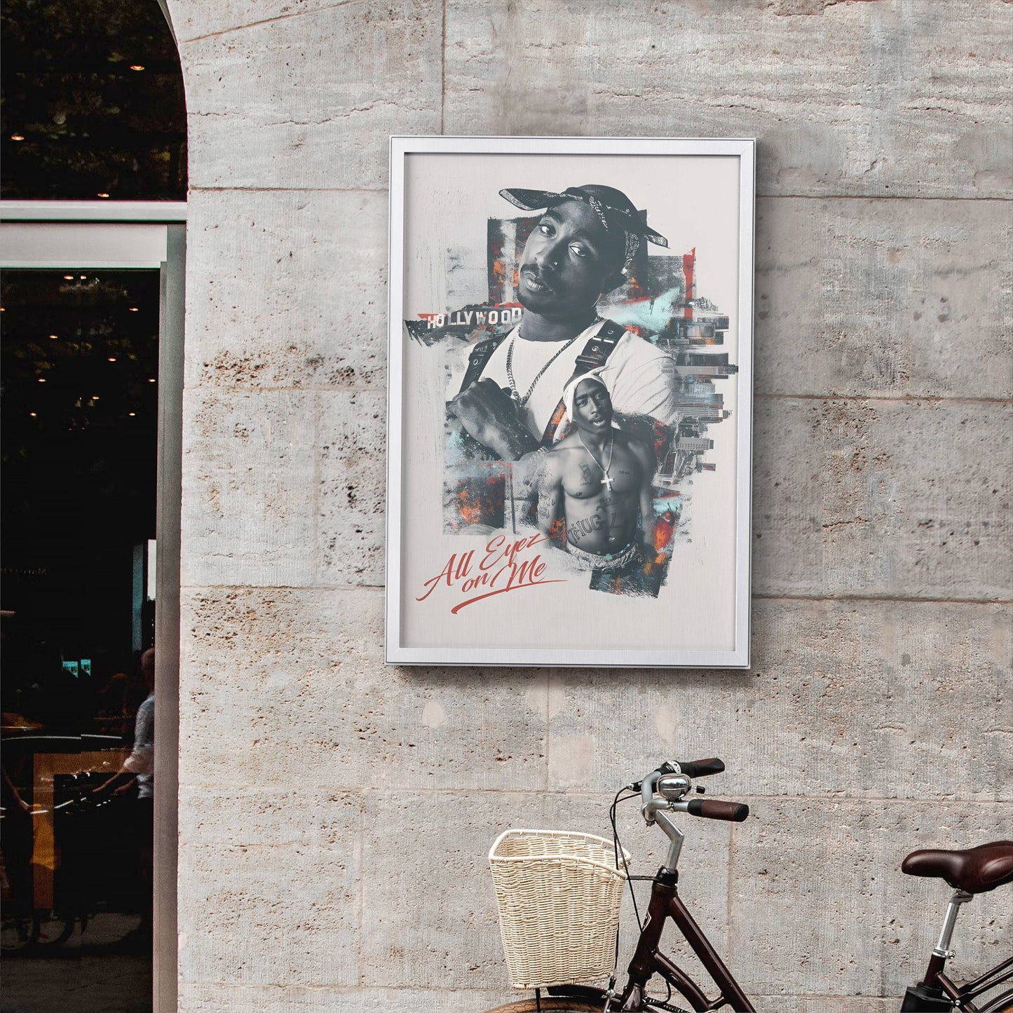 Tupac All Eyez on Me Poster Frame
