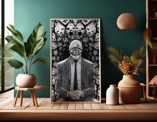 "Friend" (20th Century boys) Art Poster Frame